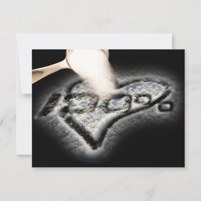 100% Sweetheart Card (Front)