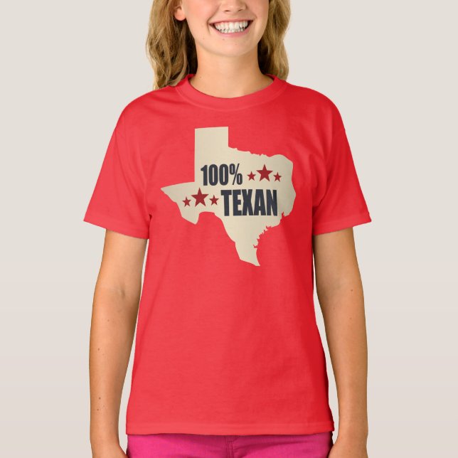 100% Texan T-Shirt (Front)