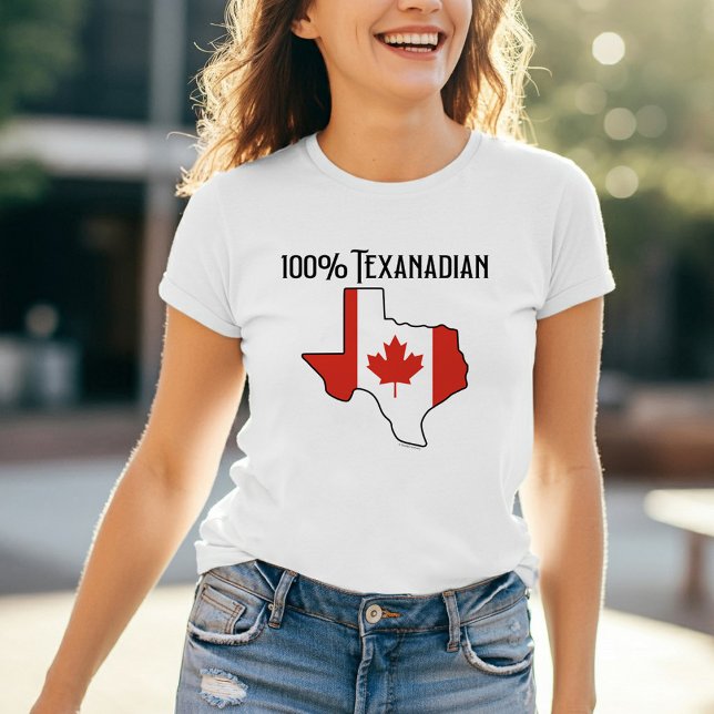100% Texanadian T-Shirt (Creator Uploaded)