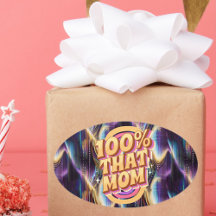 100% That Mum Abstract Pattern