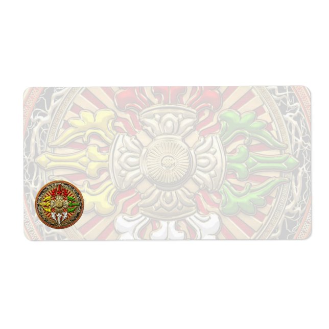 [100] Tibetan Double Dorje Mandala (Front)