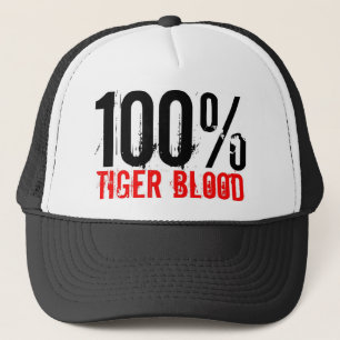 100% Tiger Blood Trucker Hat