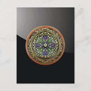 [100] Treasure Trove: Celtic Cross Postcard