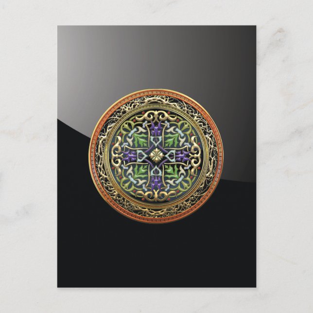[100] Treasure Trove: Celtic Cross Postcard (Front)
