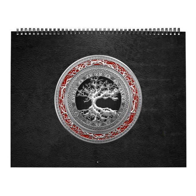 [100] Treasure Trove: Celtic Tree of Life [Silver] Calendar (Cover)