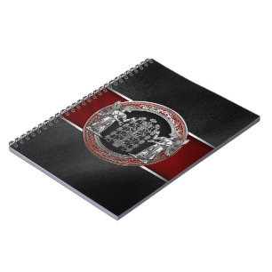 [100] Two Silver Ninurtas with Tree of Life Notebook