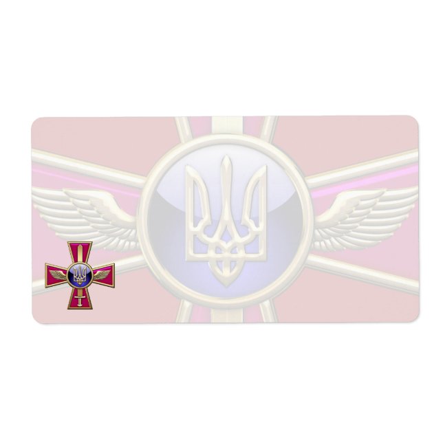 [100] Ukrainian Air Force Emblem (Front)