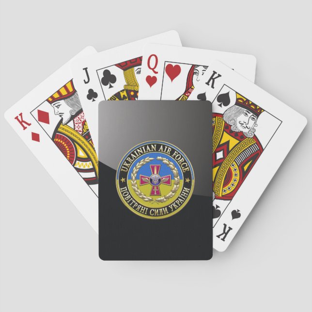 [100] Ukrainian Air Force [Special Edition] Playing Cards (Back)