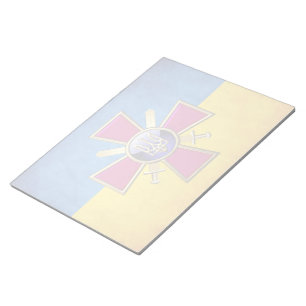 [100] Ukrainian Ground Forces Emblem Notepad