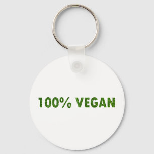 100% Vegan Key Ring