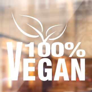 100% Vegan, Plant Based,