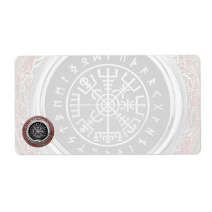 [100] Vegvisir - Viking Silver Magic Runic Compass
