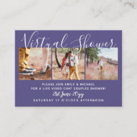 100 Virtual Shower PHOTO Wedding Live Chat Budget