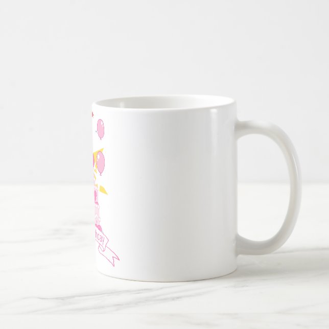 100 Year Old Birthday Cake Coffee Mug (Right)