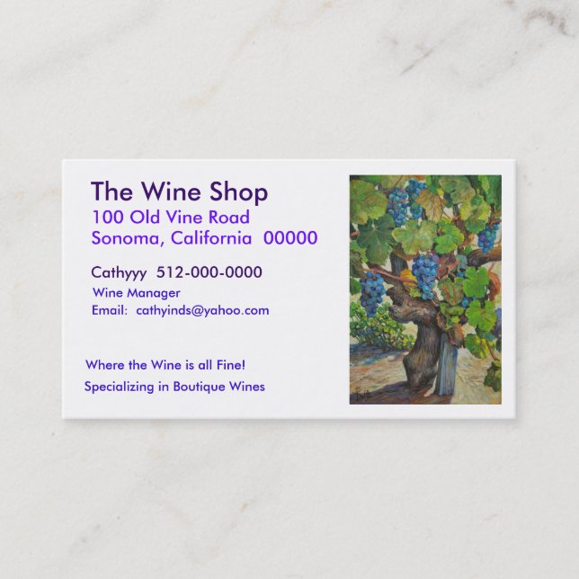 100 Year Producer - business card (Front)