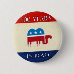 100 Years in Iraq Button