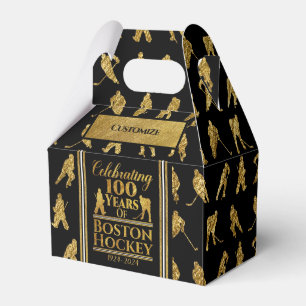 100 Years Of Boston Hockey Gable Favour Box
