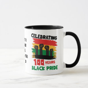 100 Years Souvenir Centennial Black History Month Mug