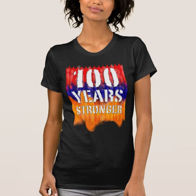 100 Years Stronger Armenian Women's T-shirt (Front)