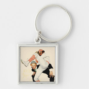 100th Anniversary of Baseball Key Ring
