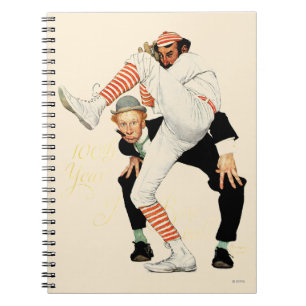100th Anniversary of Baseball Spiral Notebook
