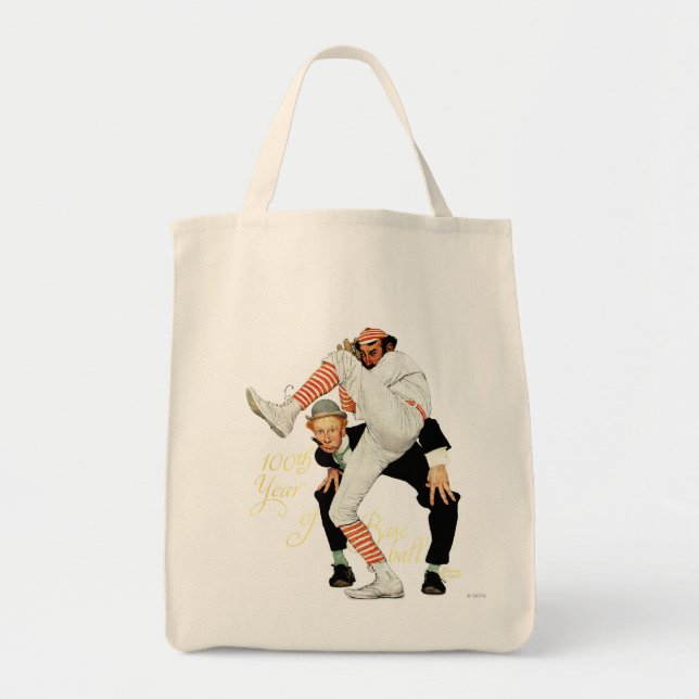 100th Anniversary of Baseball Tote Bag (Front)