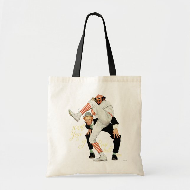 100th Anniversary of Baseball Tote Bag (Front)