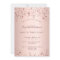 100th birthday party rose gold stars sprinkle