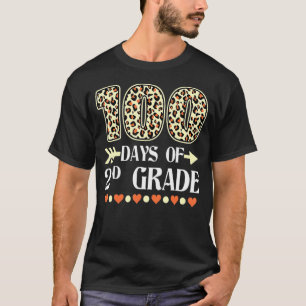 100th Day Of 2nd Grade Teachers 100 Days Of School T-Shirt
