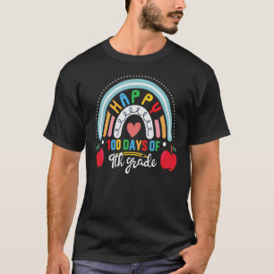 100th Day Of 9th Grade Teacher  100 Days Smarter R T-Shirt