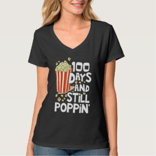 100th Day Of School  100 Days And Still Poppin Kid T-Shirt