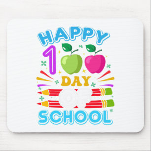 100th Day Of School 100 Days Of School Teacher Stu Mouse Pad