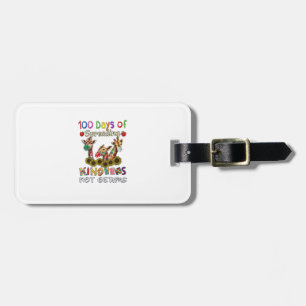 100th Day of School 100 Days Of Spreading Kindness Luggage Tag
