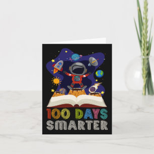 100th Day Of School 100 Days Smarter Books Space A Card