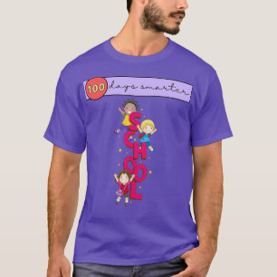 100th Day of School 100 Days Teacher Student Smart T-Shirt