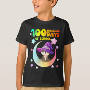 100th Day Of School 100 Magical Days Of School Cut T-Shirt