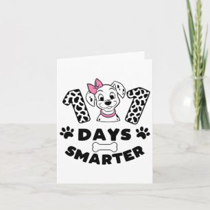 100th Day Of School 101 Days Smarter 100 For Boys Card
