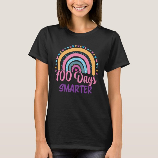 100th Day of School Boys Girls Kids 100 Days of Sc T-Shirt (Front)
