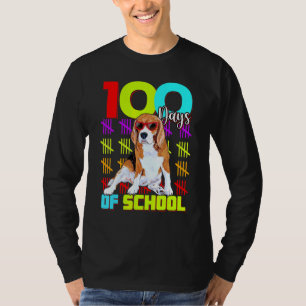 100th Day Of School Boys Kids Beagle  Costume T-Shirt
