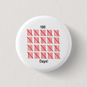 "100th Day of School" Button