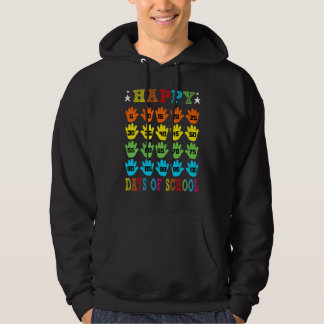 100th Day of School Costume for Girls Boys Happy 1 Hoodie