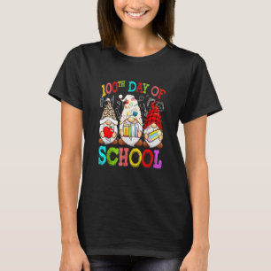 100th Day Of School Cute Gnome Costume For Women M T-Shirt