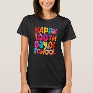 100th Day of School for Teachers Boys Girls 100 Da T-Shirt