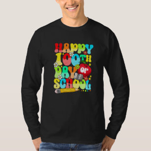 100th Day of School for Teachers Kids 100 Days Sm T-Shirt