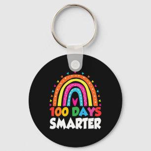 100th Day Of School Ideas Teacher 100 Days Smarter Key Ring