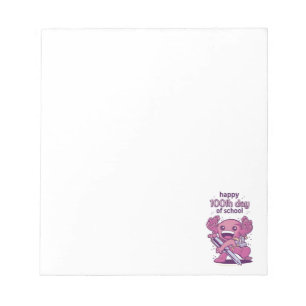 100th day of school invitation notepad