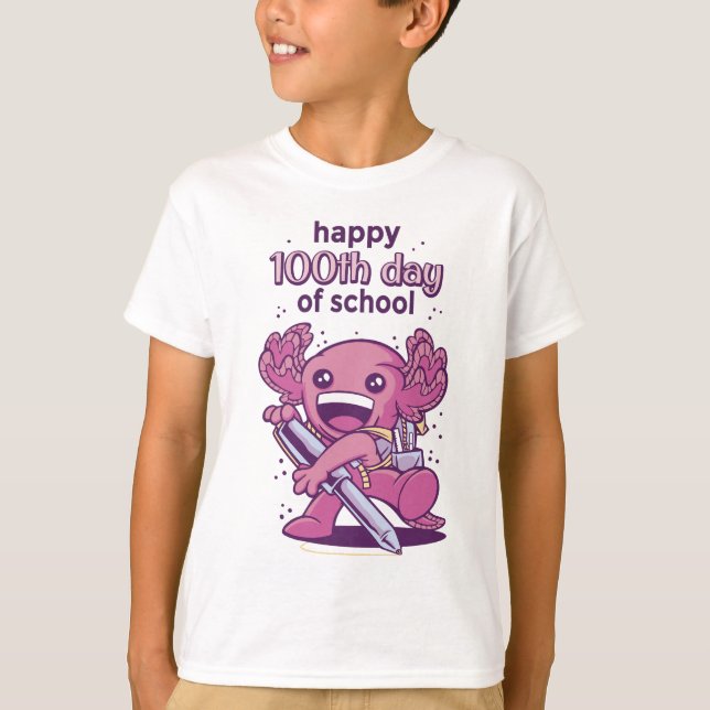 100th day of school invitation T-Shirt (Front)