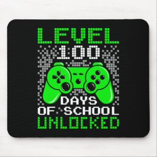 100th Day Of School Kids Level 100 Days Of School  Mouse Pad