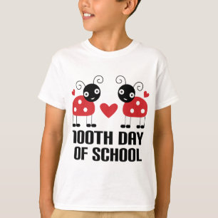100th Day Of School Ladybug Teacher Gift T-Shirt