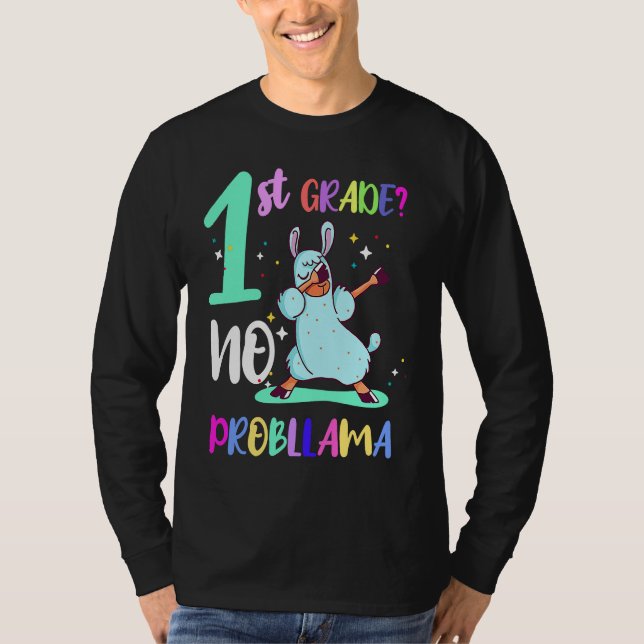 100th day of school llama for child T-Shirt (Front)